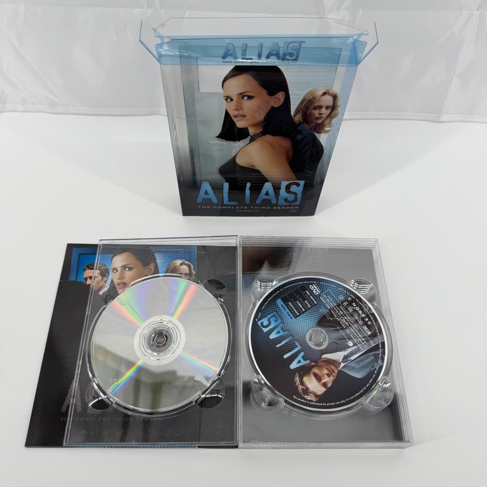Alias DVD TV Series Seasons 1 2 3 5 Jennifer Garner Spy Drama Multi-Color Lot - Picture 5 of 6